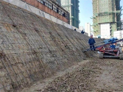 应城建筑边坡支护